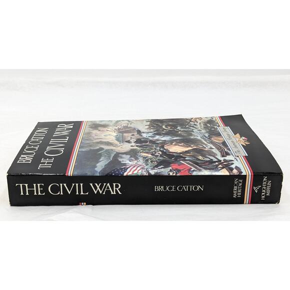 The Civil War The American Heritage Library By Bruce Catton Paperback 1960 - Picture 10 of 11
